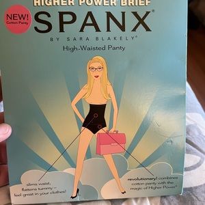 Spanx.  Higher power brief. High waisted panty.